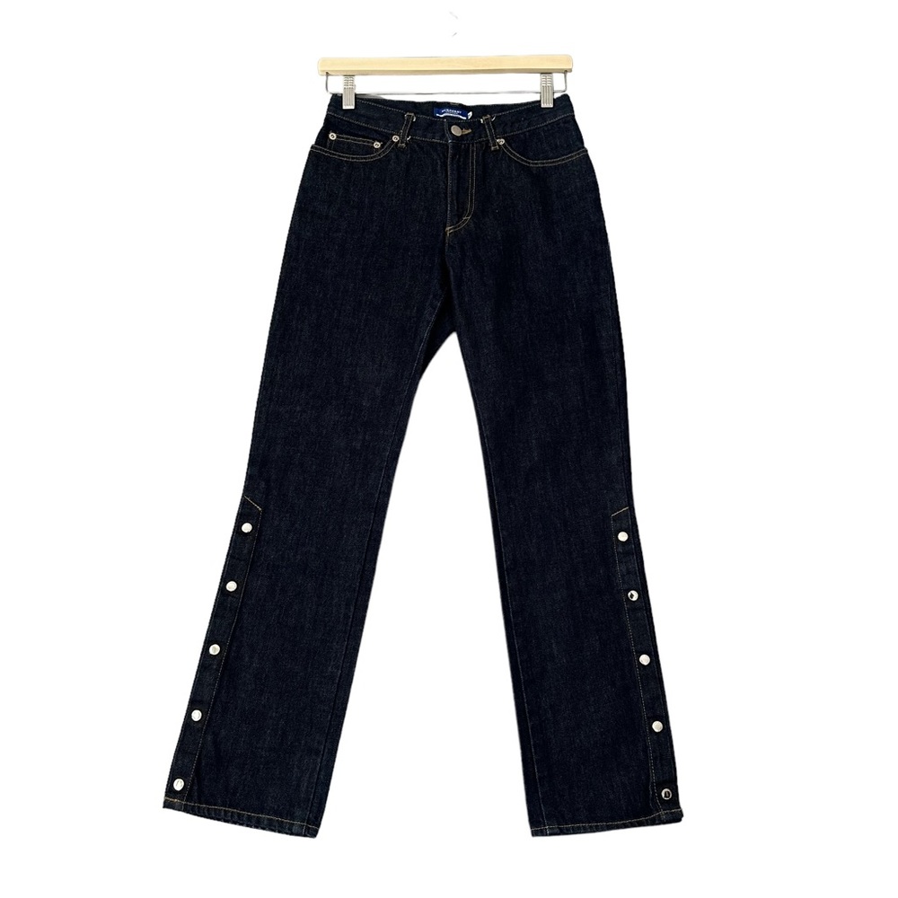 Burberry Blue Label | Dark Wash‎ Snap Leg Jeans Size 38